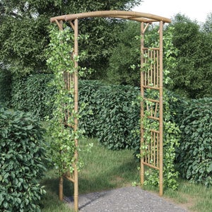 Fabriquer une arche de jardin en bambou au meilleur prix Leroy