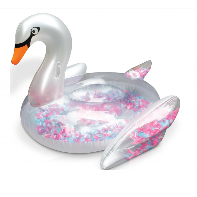 Bouée Piscine Géante Canard Jaune – Float Joy 155 Cm – Gonflable XXL Pour Adultes & Enfants Dès 6 Ans