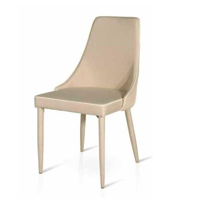 Set 4 Sedie Argo In Polipropilene - Calligaris, Colore Tortora Opaco, Made In Italy