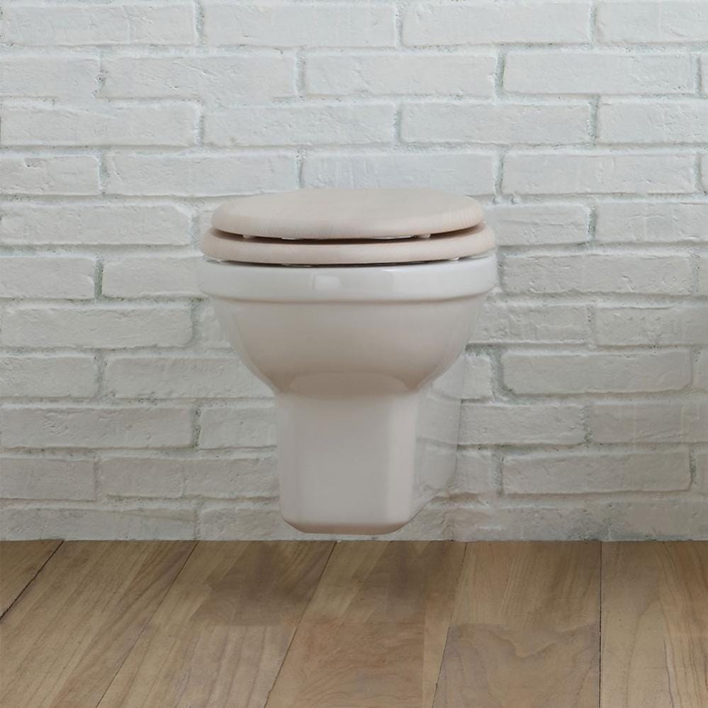 Wc Suspendu R tro en c ramiqueavec abattant bois massif Provence