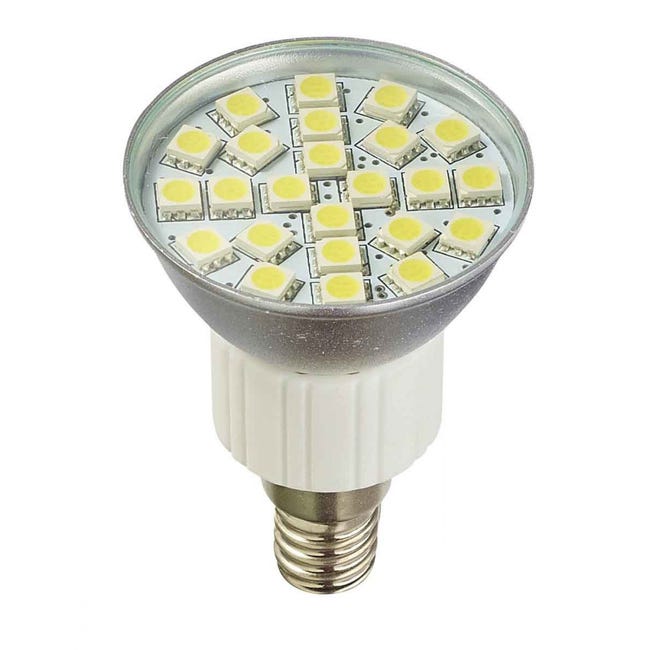 SLV Ampoule LED dépolie C35 E14 - blanc chaud