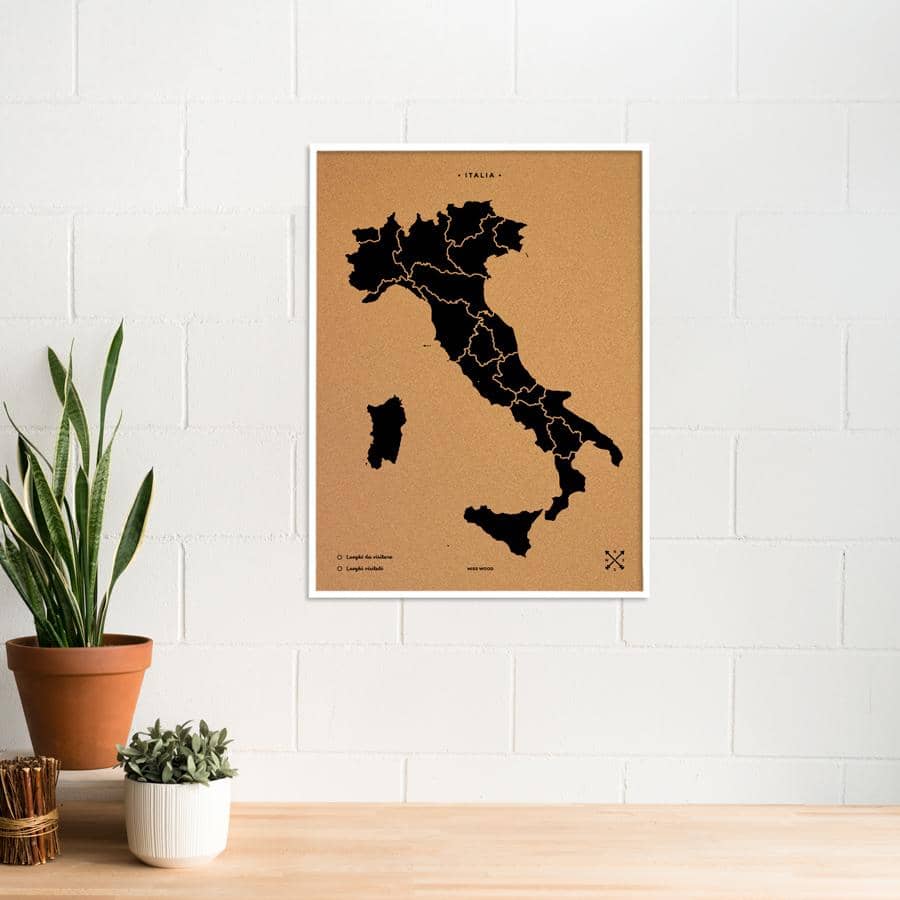 Tableau en liège Italie - 90 x 60 cm