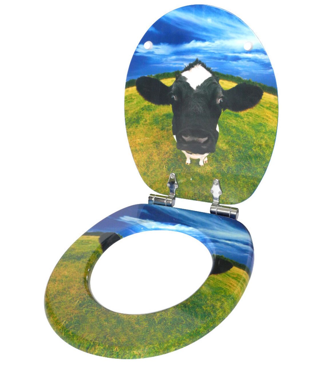 Abattant wc vache deals