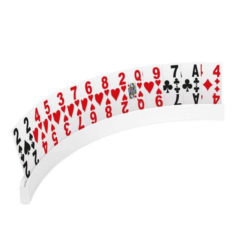 Support En Bois Pour Cartes à Jouer – Base Naturelle Solide Pour Bridge, Canasta, Jeux De Cartes - 9