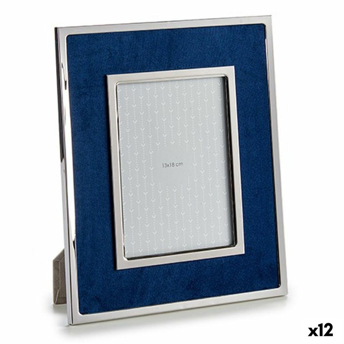 Cadre Photo 25x35 cm - Bleu Acier - Aluminium - Kent