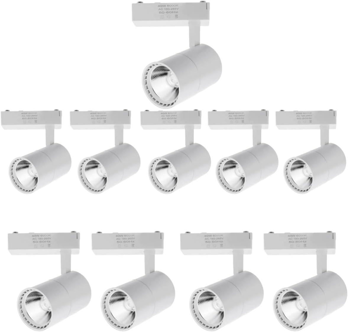 Pack 5 Focos Jandei Pack De 5 Focos LED Para Carril Jandei - 30W, Blanco Frío 6000K, 2200 Lúmenes, Para Tiendas O Oficinas Foco Exterior Led