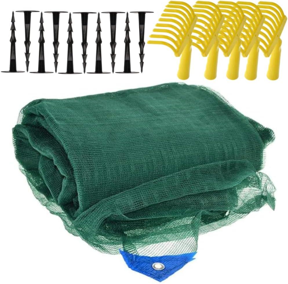 Telo Rete Per Olive 8x8 Mt – Maglia 33 Gr, Colore Intero, Per Raccolta Olive - 2
