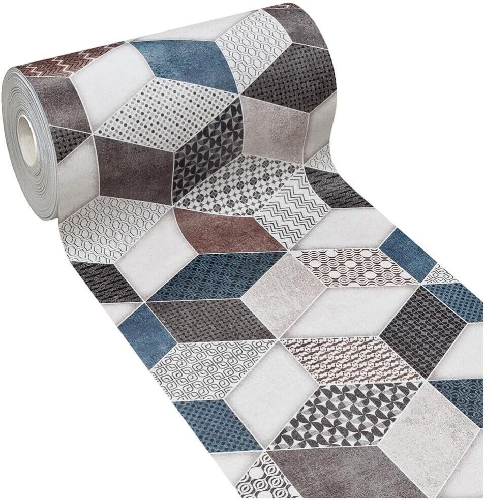 Tappeto Da Cucina In PVC Con Stampa Cactus - Antiscivolo, Morbido, 51x210 Cm - Foto 10