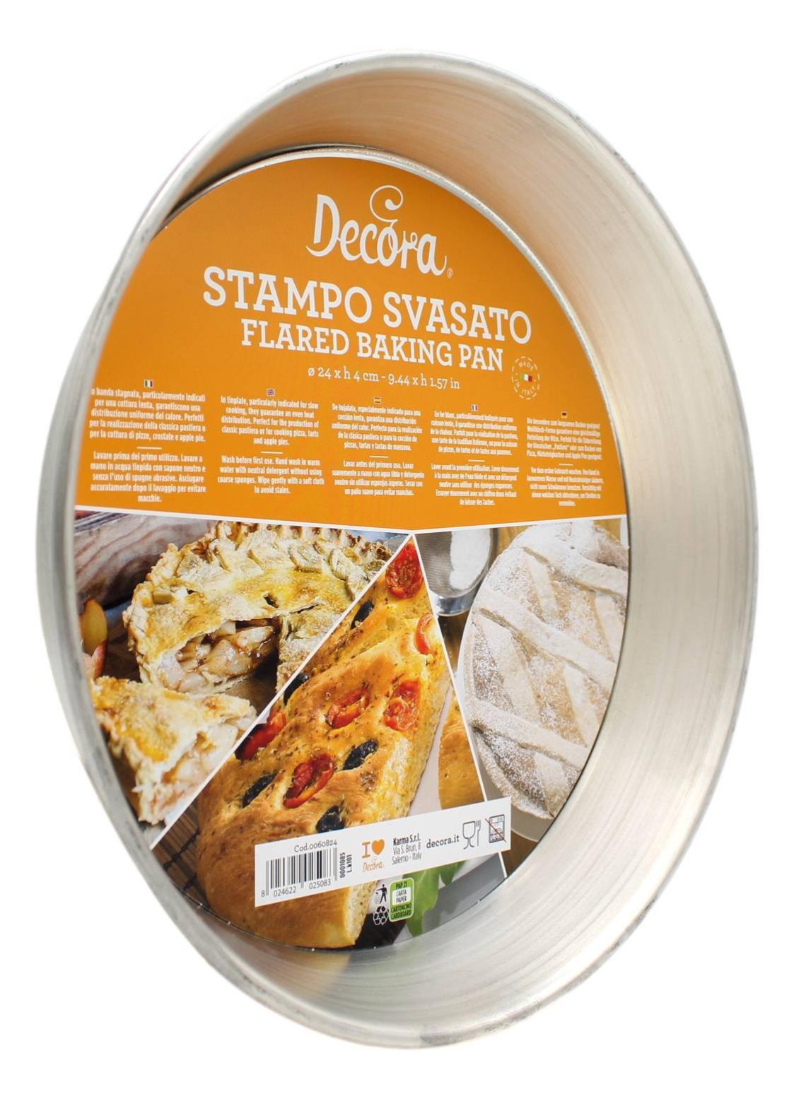 NAMAI - Set van 6 Baba bakvormen 6 cm x 6 cm, aluminium antiaanbaklaag, vaatwasmachinebestendig, schoteltjes voor airfryer, gemaakt in Italië