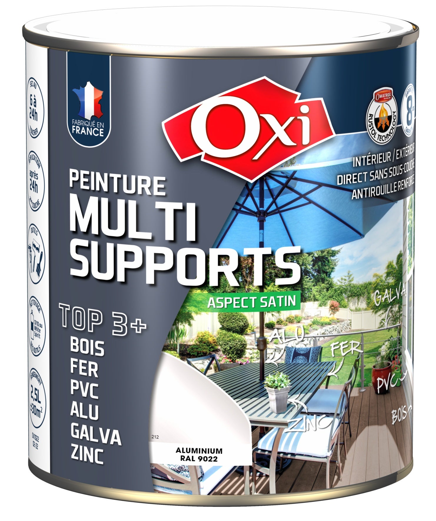 OXI Peinture anti-condensation 2.5L blanc