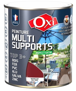 OXI PEINTURE MULTI SUPPORTS TOP 3+ - Peinture antirouille