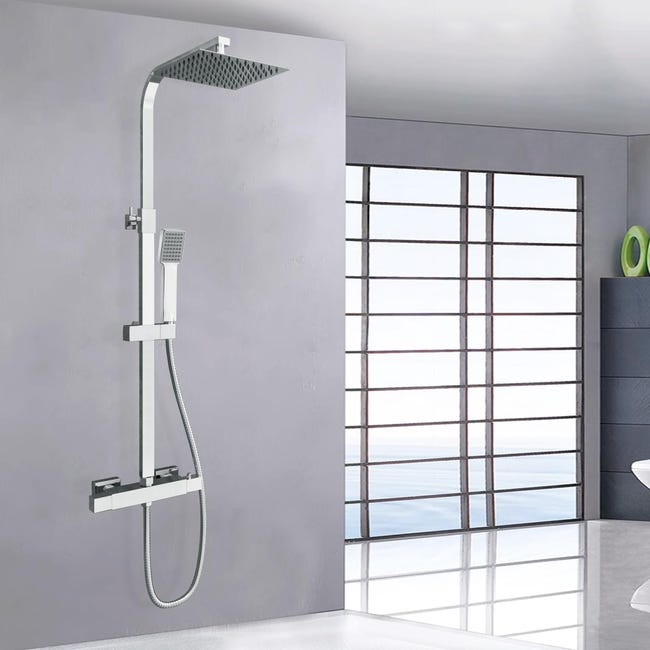 Colonne de douche thermostatique | Leroy Merlin Colonne de douche thermostatique | Leroy Merlin