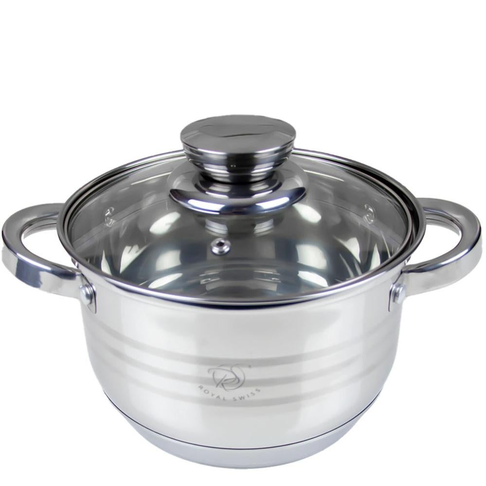 Batería de Cocina 12 Piezas KLACK Royal Swiss (Acero Inoxidable) - 2