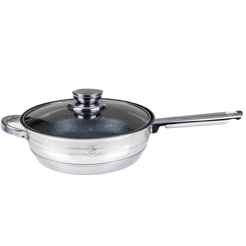 Batería de Cocina 12 Piezas KLACK Royal Swiss (Acero Inoxidable) - 4