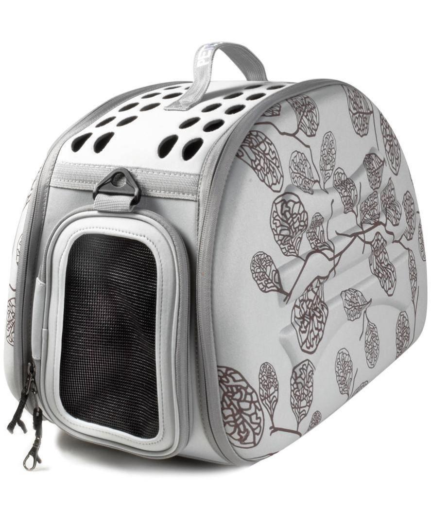 Trasportino Per Cani E Gatti 45x30x30cm - Morbido, Ripiegabile E Portatile Con Tappetino Lavabile Per Viaggi - Foto 10