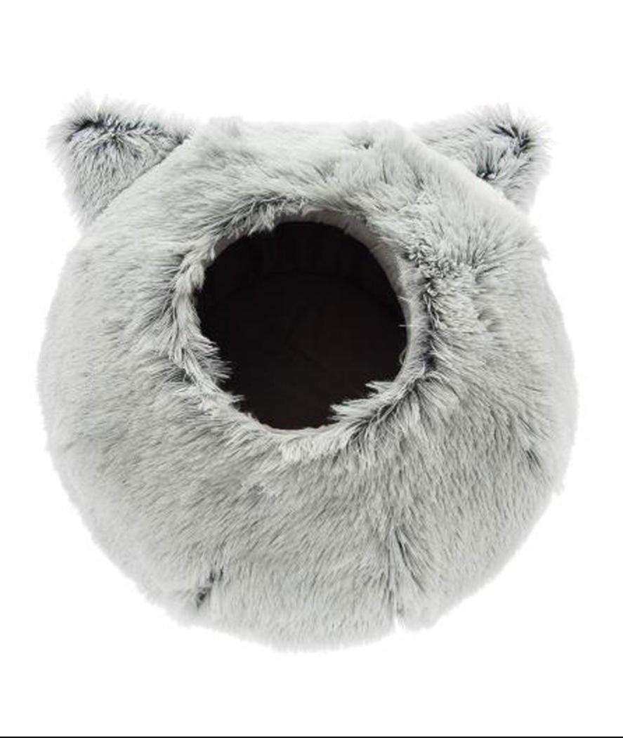 BLOTECH Peluche Custodia Cover per OPPO REALME C30,Custodia Coniglio Peluche per OPPO REALME C30, Custodia Peloso Carino Protettiva Fluffy Cover Bambine Copertura Caso per OPPO REALME C30 - Bianco