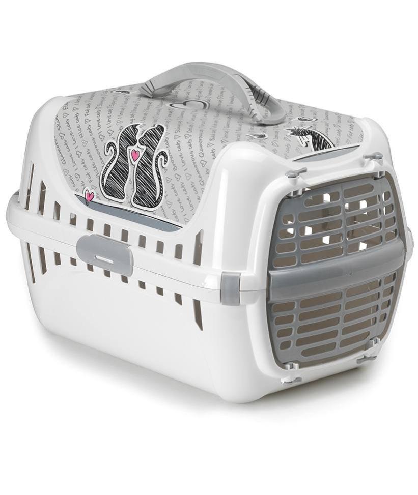 Trasportino Gatto Metallo TRESKO® Box Pieghevole Per Cani E Gatti