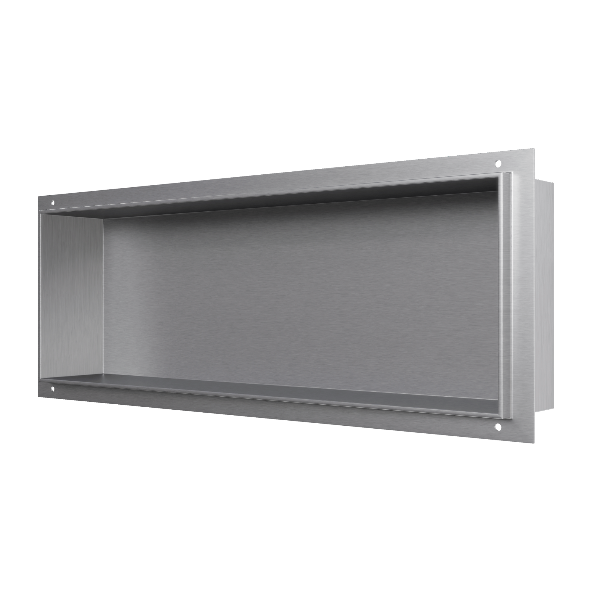 BERNSTEIN Niche murale douche acier inoxydable, étagère rangement