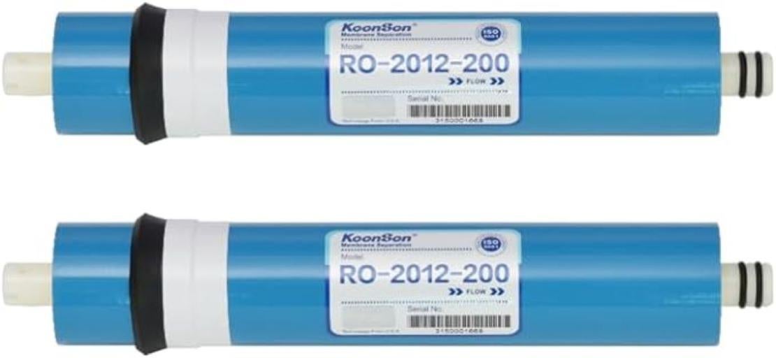 NSF Zertifiziert 90% Rückhalterate Hochleistungsmembran Side-Flow 1900 L/Tag Für Osmoseanlagen | M.R.S Max. Betriebsdruck 300 PSI Temperatur 45°C