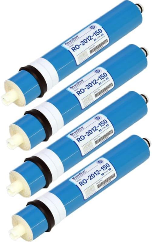 2 Membrane RO-2012-150 GPD Per Osmosi Inversa – Residenziale, Rimuove Fino Al 99% Di Contaminanti, Certificazione NSF E ISO