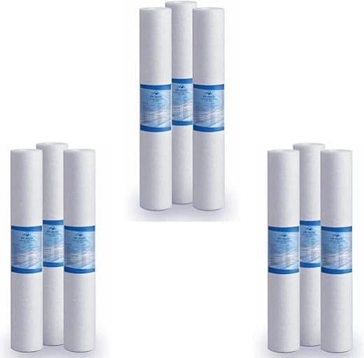 Filtri Sedimenti 20 Pollici 50 Micron - 10 Pezzi, In Polipropilene, Per Rimuovere Sabbia E Ruggine - Foto 9