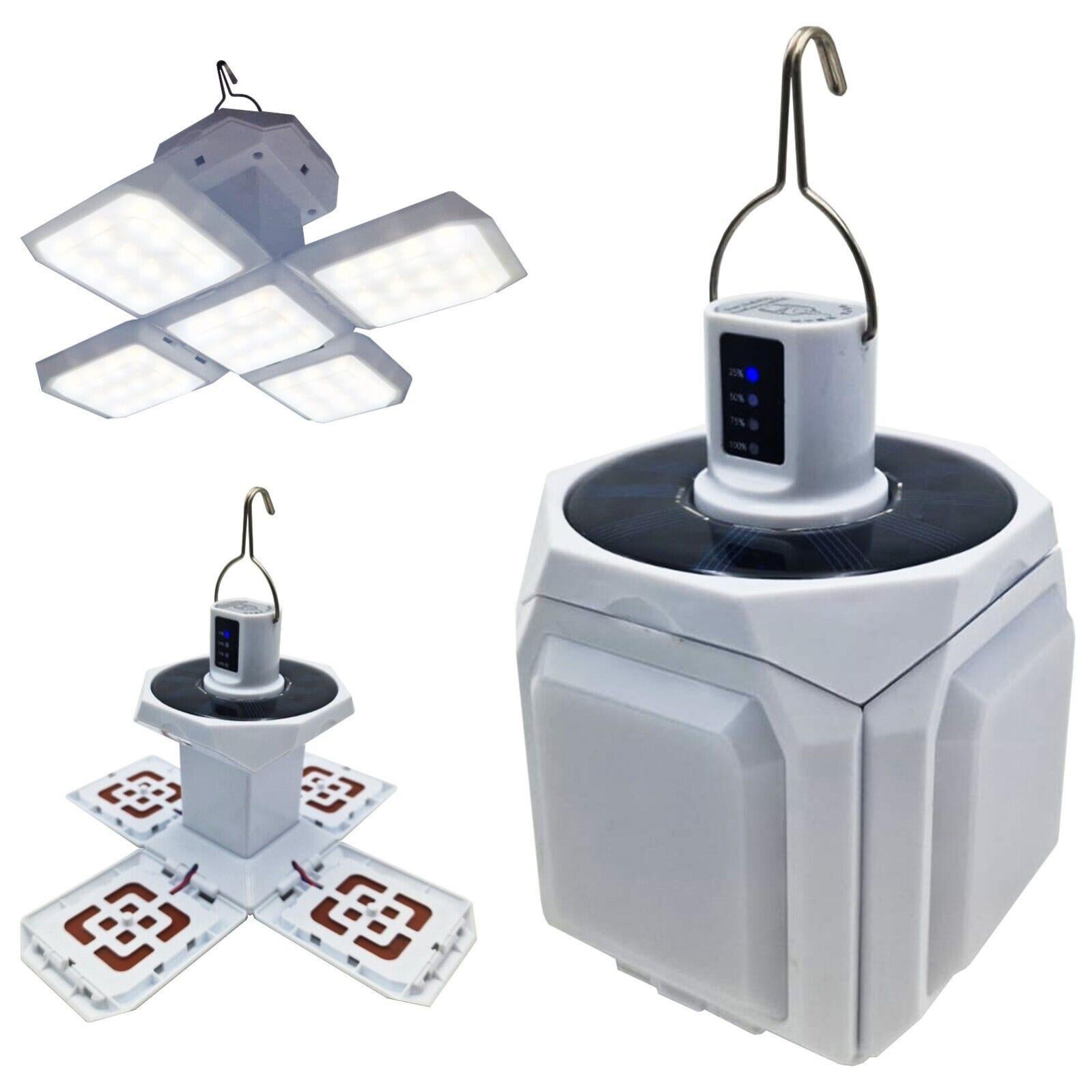 Aigostar - Lampada da campeggio portatile LED/4xAA arancione