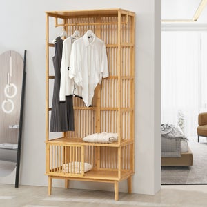 Maison Exclusive - Porte-vêtements 100x45x150 cm Bois de pin