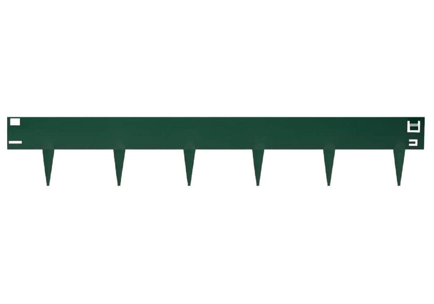 Bordure de jardin métal galvanisé pour massifs allées plantes potager
