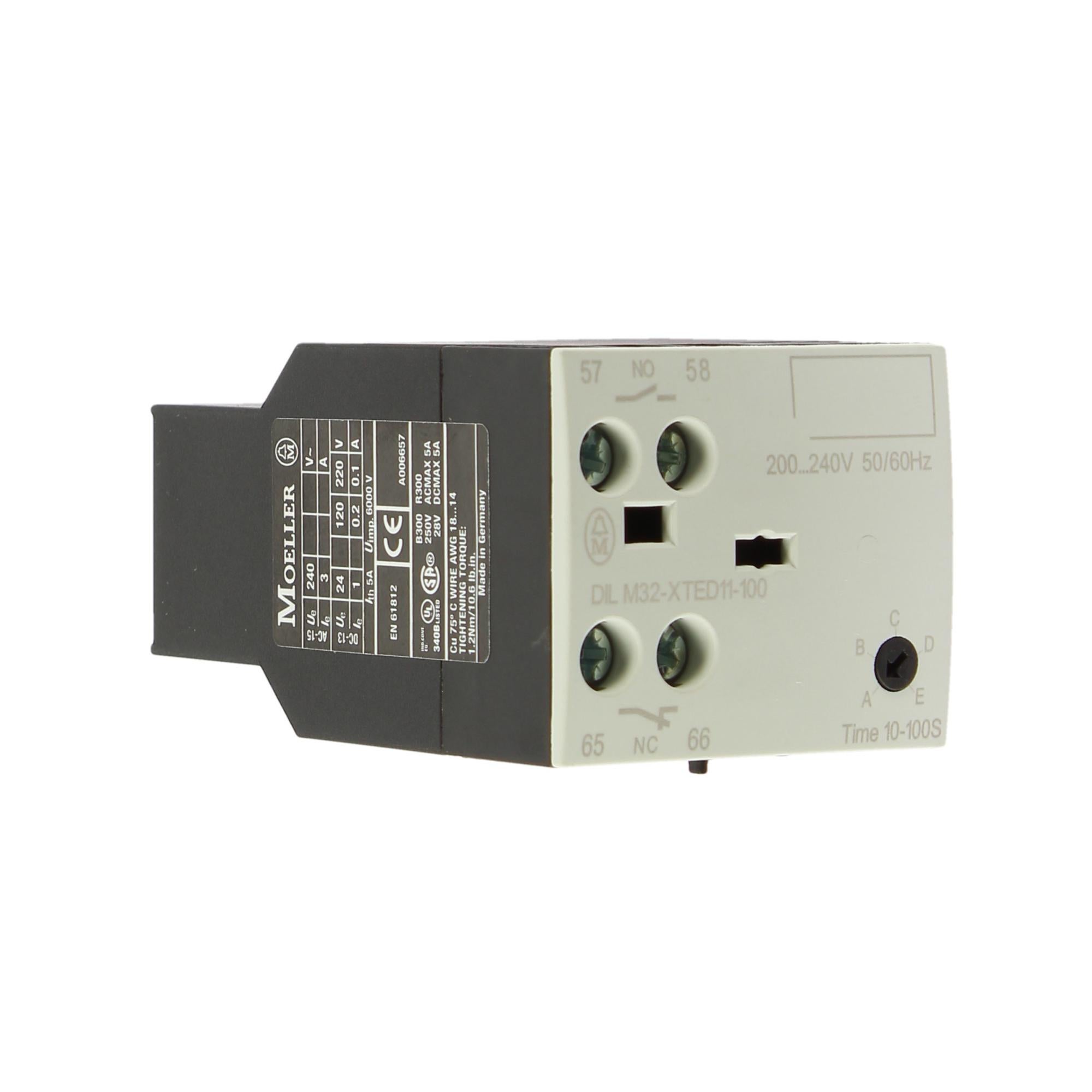 EATON MOELLER DILM32-XTEE11 (RAC240) Modulo Elettronico Ritardo Tempo Nuovo Originale