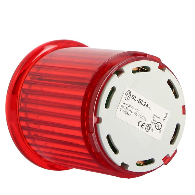Eaton 205318 sl-bl24-r modulo brillante rosso lampeggiante 24vac/dc ...