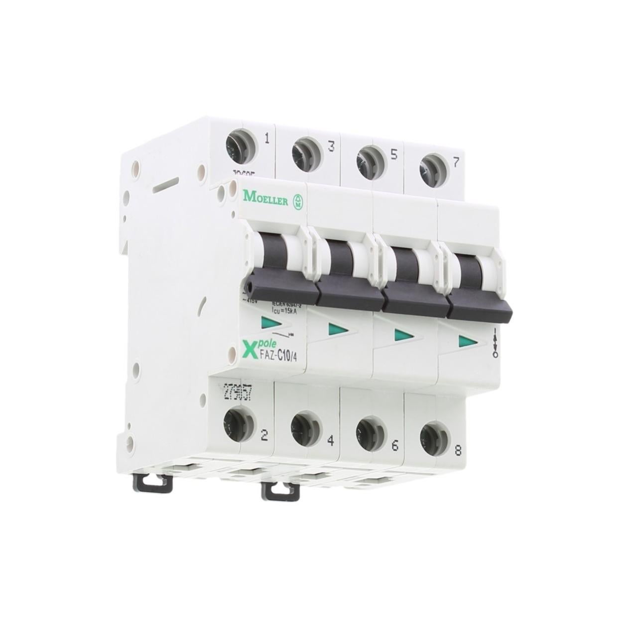 EATON FAZ-C3/3 Interrupteur automatique magnétique FAZ, 3A, 3P, courbe C EATON FAZ-C3/3 Interrupteur automatique magnétique FAZ, 3A, 3P, courbe C