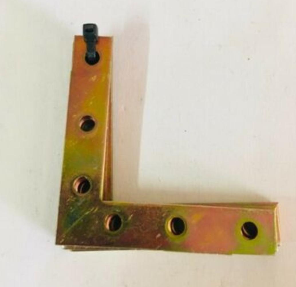 Squadrette Giunzione Angolare Zincate | 10 Pezzi 70x70x55 Mm | Rinforzo Per Strutture - Foto 7