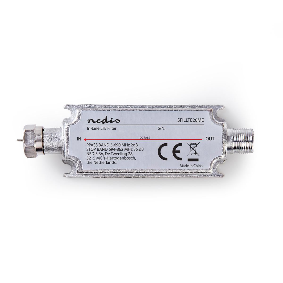 Filtre LTE/4G pour cable antenne TV Leroy Merlin