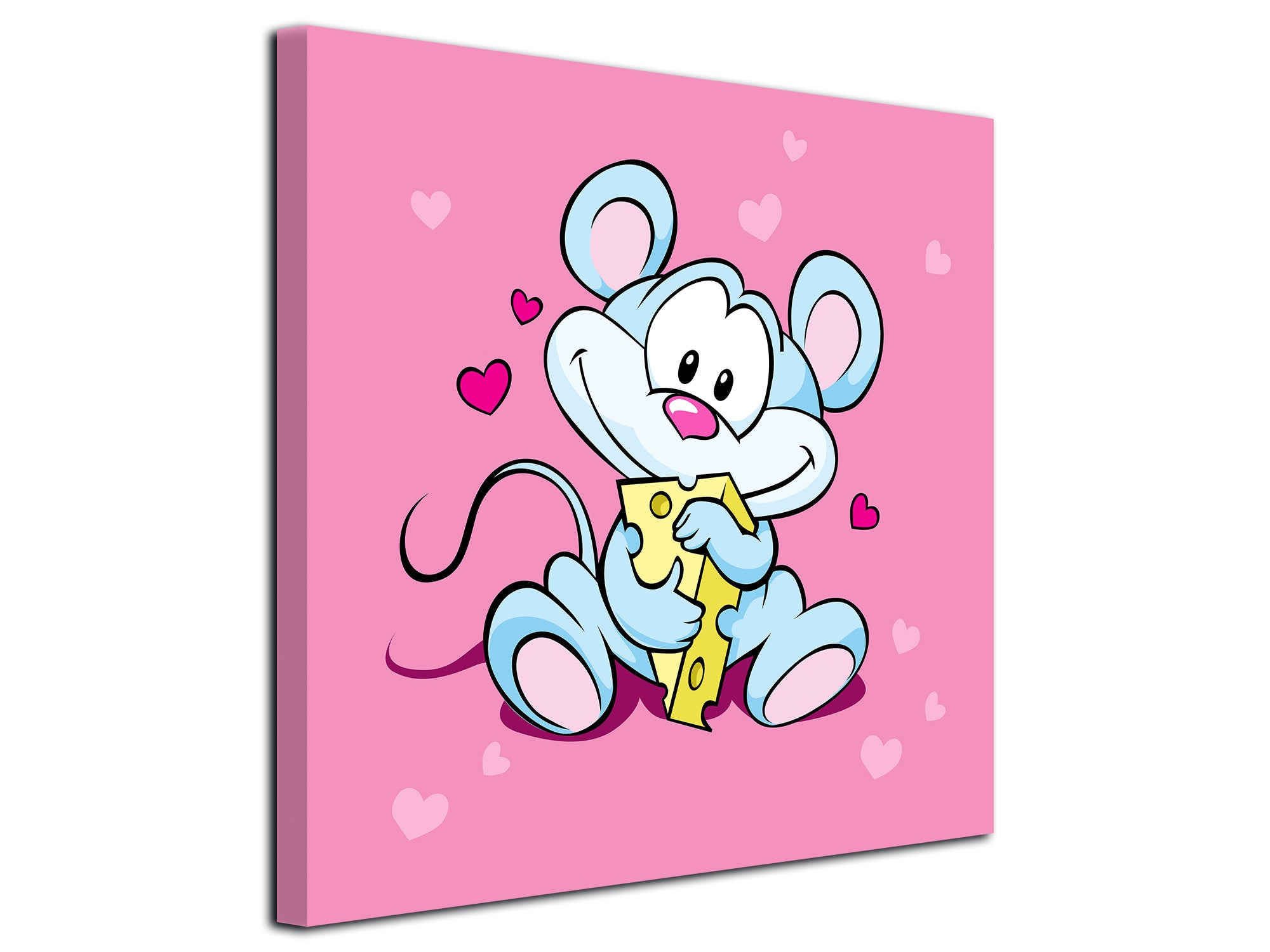 Declina Tableau Toile Imprim E Enfants Tableau Toile D Co Pour Enfant Love Mouse X Cm