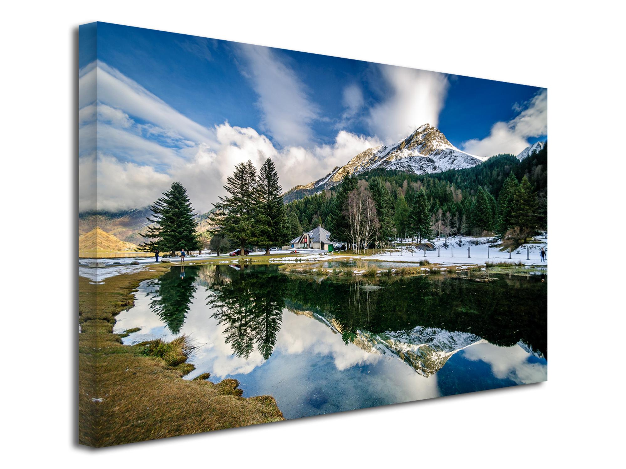 DECLINA Tableau Toile Imprim e Paysage Tableau Toile Paysage REFLET declina-tableau-toile-imprim-e-paysage-tableau-toile-paysage-reflet