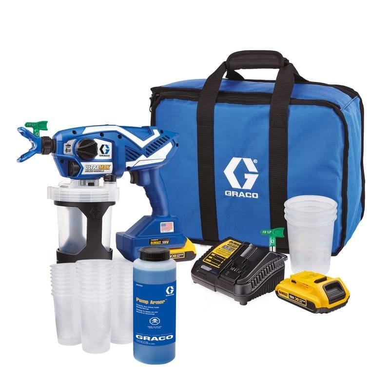 Pulv risateur airless UltraMAX sans fil 18V 2x2 0 Ah 138 bar