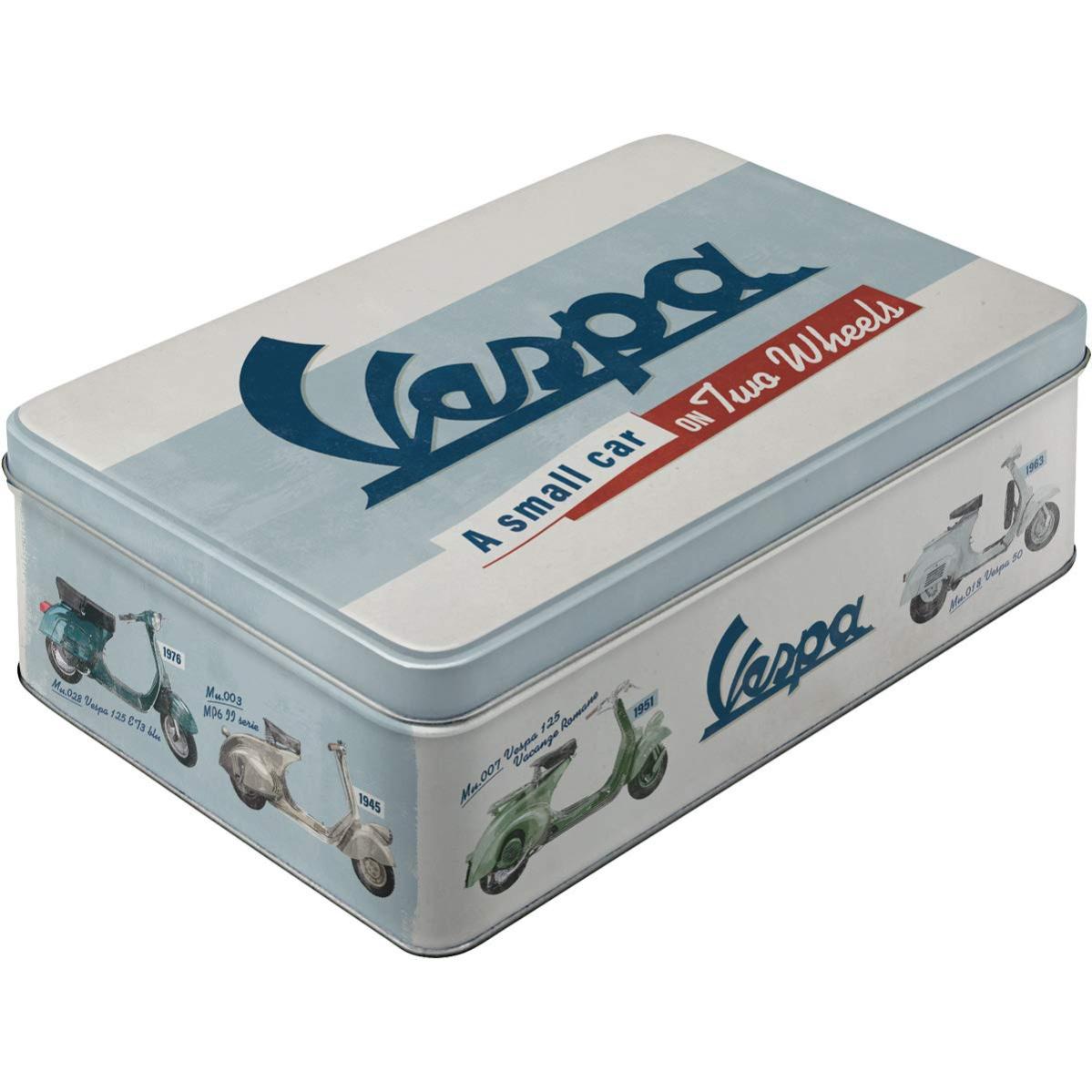 Nostalgic-Art Contenitori di Latta retrò Piatti, VIP Exclusive – Idea Regalo per Persone Speciali, Scatola con Coperchio, Design Vintage, 2,5 l