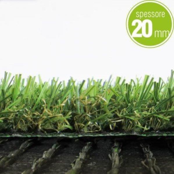 VERDELOOK Erba San Siro, tappeto erboso 3x1 m, spessore 20 mm, verde