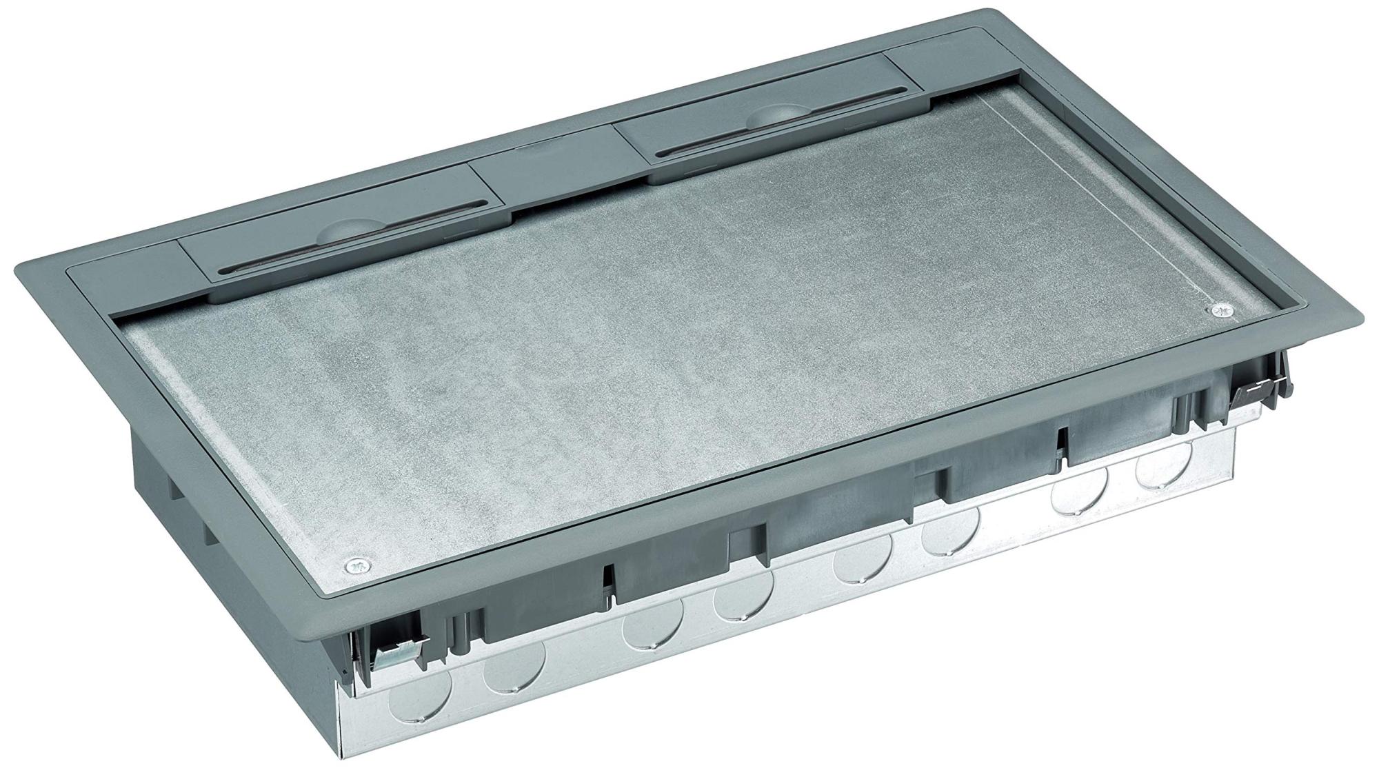 Scatola Quadrata Schneider Electric ALB71301 – 1 Posto, Profondità 40mm, Per Impianti Elettrici Modulari