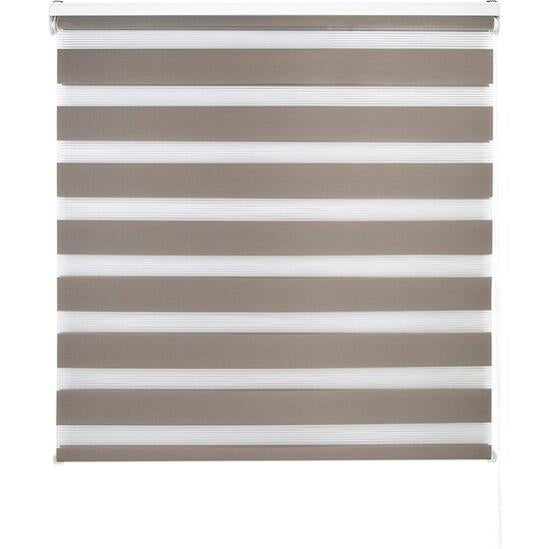 Tenda doccia Neo Rough in poliestere marrone L 180 x H 200 cm | Leroy