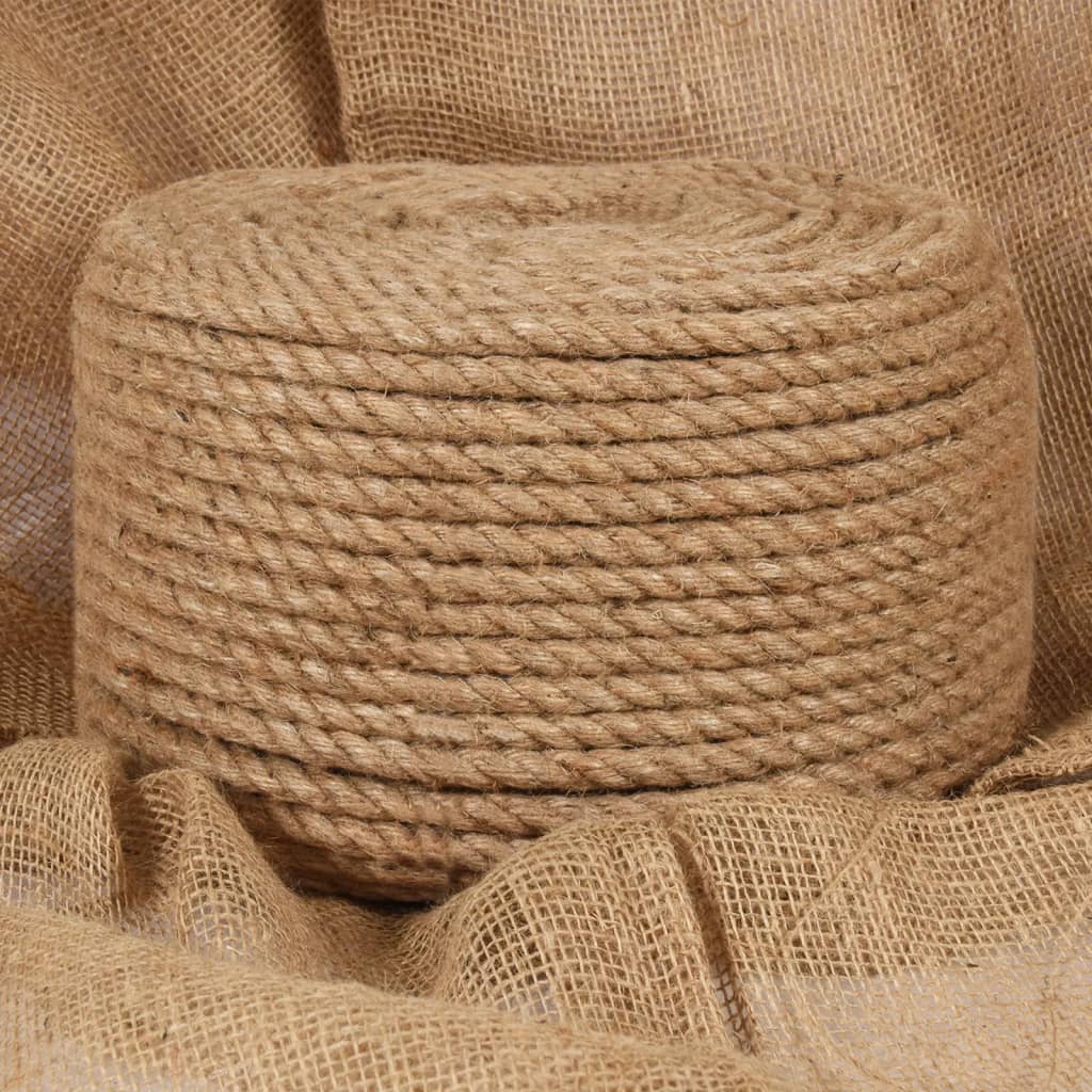 Corde en corde de jute Creative Deco - 10 m, 30 mm d'épaisseur