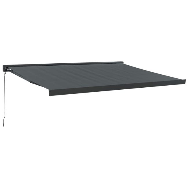Maison Exclusive Toldo lateral plegable terraza gris 240x160 cm