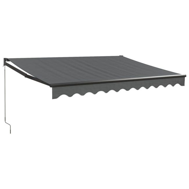Maison Exclusive Toldo lateral plegable terraza gris 240x160 cm
