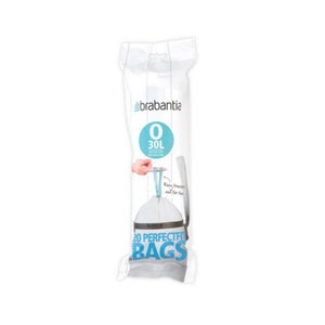 4x15 Sacs Poubelle 30L à poignées coulissantes Ultra Résistant Handy-Bag -  80% de plastique recyclé