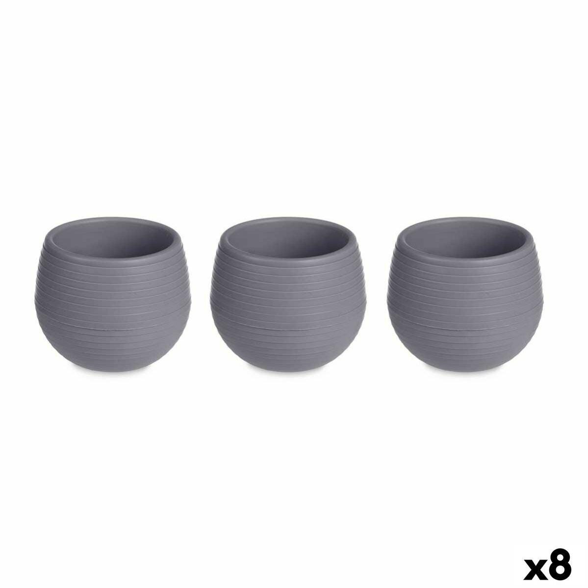 Set De Pots 6 2 X 6 2 X 6 6 Cm Anthracite Plastique 8 Unit s Leroy set-de-pots-6-2-x-6-2-x-6-6-cm-anthracite-plastique-8-unit-s-leroy