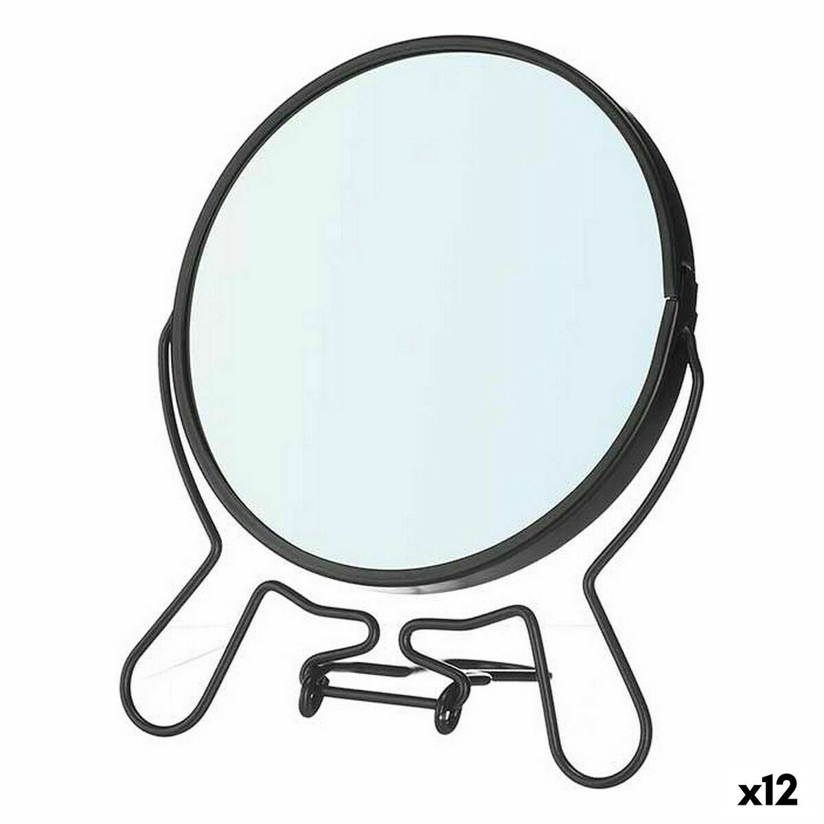 Flamingueo Espelho de Maquilhagem com Luz 30x45cm Espelho 12 LED Posição  Ajustável 3 modos