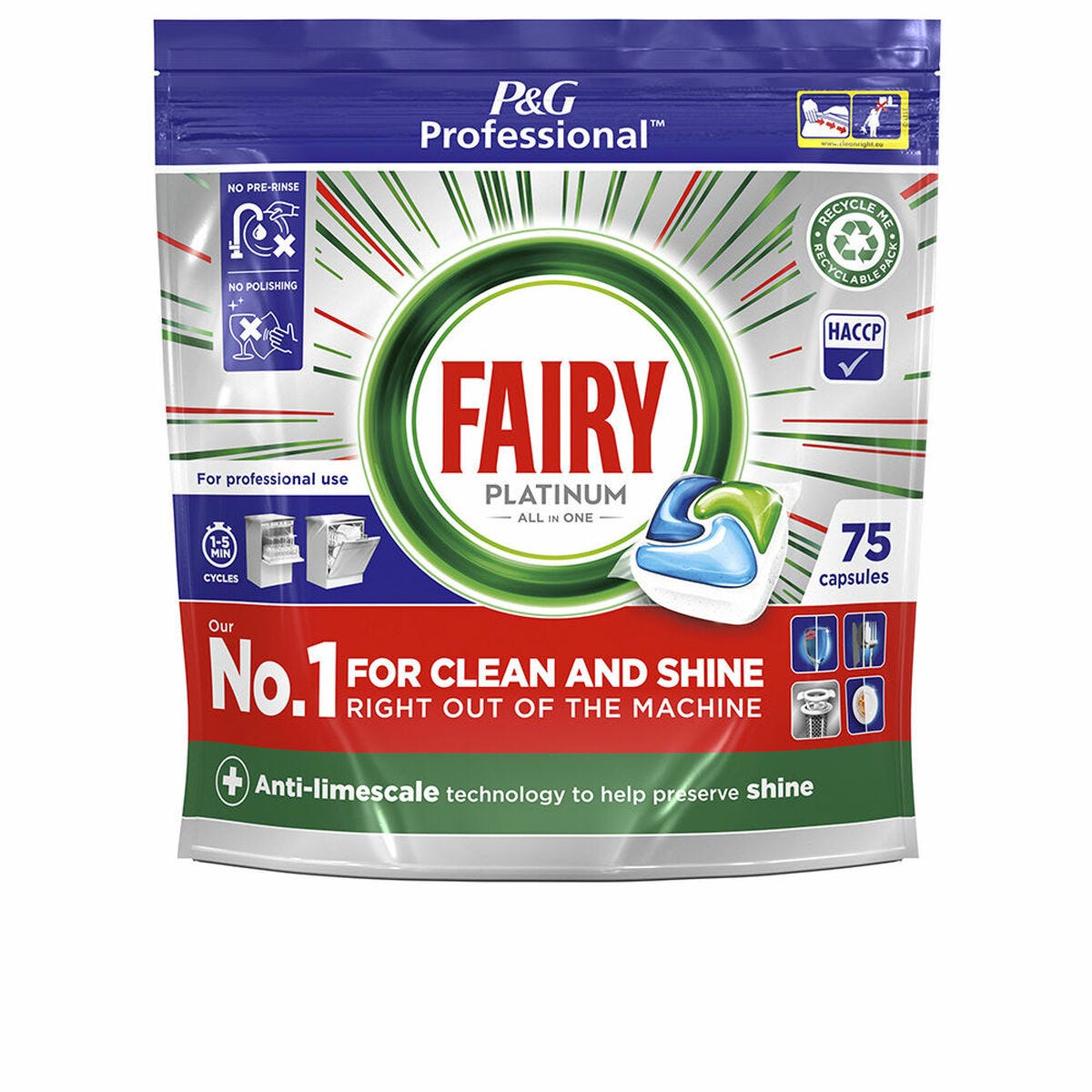 Fairy - Tablettes pour Lave-vaisselle Fairy All in 1 Platinum