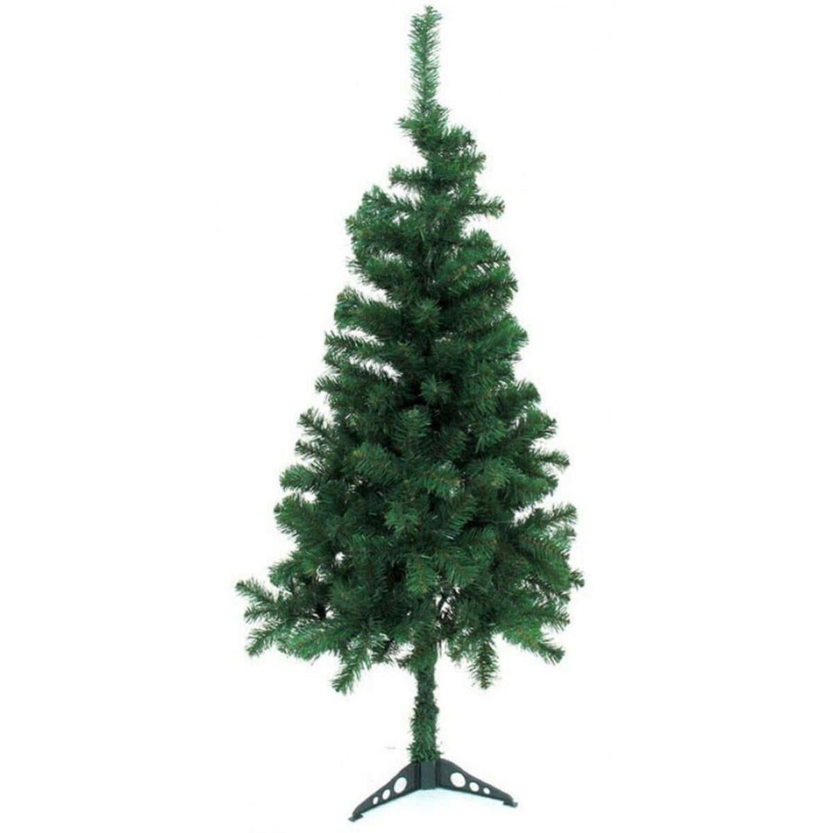 VidaXL Set Albero di Natale Artificiale con LED e Palline Verde 210 cm