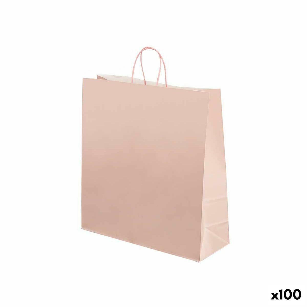 Sac En Papier Rose River Island Taille 8 - Neuf Avec étiquettes - Décontracté Et Tendance