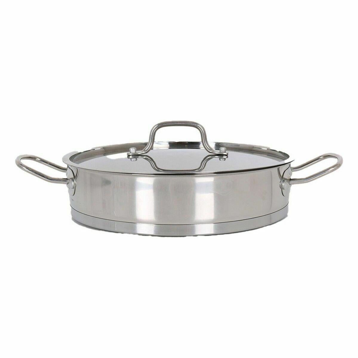 Casseruola WMF Con Coperchio In Vetro - 28 Cm, Acciaio Inox, Per Induzione - Foto 8